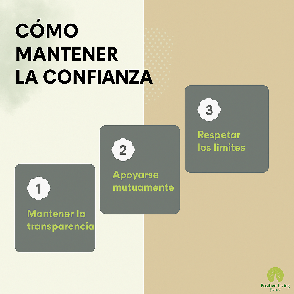 Cómo mantener la confianza en la relación
